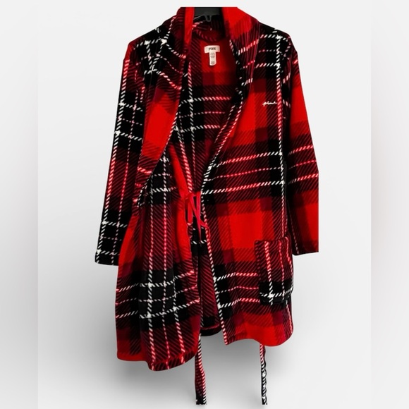 Victoria’s Secret PINK Cozy Belted Bath Robe - OS - Picture 3 of 7